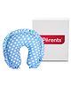 VParents Toddler Neck Support Soft Pillow for New Born Baby U Shape Pillow - Blue