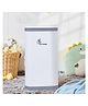 R for Rabbit Hygo Bin Babies Diaper Pail | Portable Diaper Bin with Built-in Odor Controlling Carbon Filter | Child Safety Lock With Magnetic Smart Lid - Grey White
