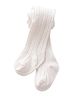 SYGA Baby Tights For Girls Soft Cotton Infant Leggings Toddler Solid Knit Stockings Socks Pants - White