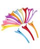 MOMISY 12 Pieces Alligator Hair Clips (Colour May Vary)