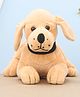 Duddly Dog Soft Toy Brown - Length 26 cm