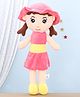 Funzoo Cap Doll Candy Doll Pink - Height 55 cm
