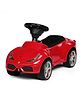Rastar Ferrari 458 Manual Push Car Ride On - Red