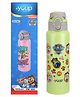 Youp Stainless Steel Paw Patrol Insulated Tiktok Water Bottle Green - 600 ml