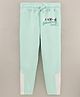 Vitamins Full Length Lounge Pant Text Print - Blue