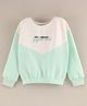 Vitamins Full Sleeves Text Printed Sweatshirt - White & Blue