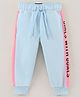 Vitamins Full Length Text Printed Lounge Pant - Blue