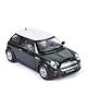 Kinsmart Mini Cooper Diecast Car Toy - Green & White