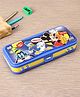 Disney By SKI Mickey Mouse Double Sided Pencil Box - Blue & Yellow