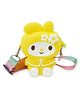 SYGA Children Pop It Fidget Flower Silicone Bag Kids Push Educational Bubble Shoulder Messenger Bag - Light Yellow