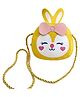 SYGA Children Rabbit & Bow Sling Messenger Bag Coin Bag Cartoon Backpack - Yellow