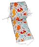 Oscar home Baby Bed Bumper Crib Bumper Bed Rail for Padded on Sides  Roar - Multicolour
