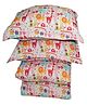Oscar home Giraffe Three Piece Teen Quilt Bedding Set with Two Matching Pillow Covers - Multicolour