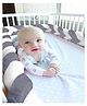 Oscar home Braided Crib Bumper Crib Bumper Knotted Pillow Plush Crib Bumper Bed Rails Anti-Collision Pillow Knotted Pillow Simple Crib Bumper Gold  200 cms