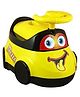 MUREN Car Shape Potty Seat With Removable Bowl -Yellow