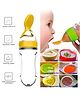 Fingo Brain Silicone Baby Food Feeder Spoon - Multicolor