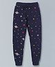 Plum Tree Space Planets & Stars Printed Joggers - Navy Blue