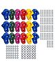 REZNOR Rock Climbing Wall Holds Play Set Multicolour Pack of 18