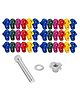 REZNOR Rock Climbing Wall Holds Play Set Multicolour Pack of 36