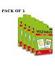 Books Ford Publications Vegetable Flash Cards Pack Of 5 - 32 Cards Each