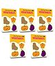 SMALL COPY COLOURING VEGETABLES - PACK OF 5