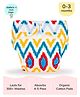 SuperBottoms Newborn UNO - Reusable cloth diaper + 1 Dry Feel Pad - Ikat Chevron