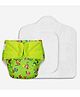 SuperBottoms Freesize UNO Cloth Diaper (3M - 3Y) Reusable with 1 Dry Feel Pad, Absorbs 4-5 Pees - A for Animal