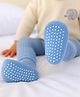 Zikku Baby Breathable Anti Slip Ankle Length Kids Socks - Blue