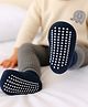 Zikku Baby Breathable Anti Slip Ankle Length Kids Socks - Navy Blue