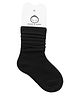 Zikku Full Length Socks Solid  - Black