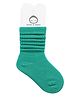 Zikku Full Length Socks Solid  - Green