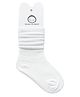 Zikku Full Length Socks Solid  - White