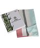 Zikku Premium 100% Bamboo 8 in 1 Multi Purpose Blanket Cum Thrower Cum Swaddle Wrapper - Multicolour
