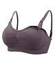 Zikku Nursing Feeding Maternity Bra - Purple