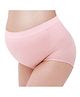 Zikku Women's Seamless Hi Waist Maternity Panty - Pink