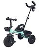 R for Rabbit Tiny Toes T20 Plus Tricycle for Kids with Rubber Wheels, Adjustable Parental Control, Seat Belt & Storage Basket | Baby Trike Cycle for 1.5 to 5 Year, Upto 25 Kg Boy & Girl (Lake Blue)