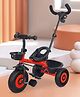 R for Rabbit Tiny Toes T20 Ace Tricycle for Kids with Adjustable Parental Control, Premium EVA Wheels, Seat Belt & Storage Basket | Baby Trike Cycle for 1.5 to 5 Year, Upto 25 Kg Boy/Girl (Red)