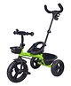 R for Rabbit Tiny Toes T20 Ace Tricycle for Kids with Adjustable Parental Control, Premium EVA Wheels, Seat Belt & Storage Basket | Baby Trike Cycle for 1.5 to 5 Year, Upto 25 Kg Boy/Girl (Green)