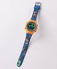 Babyhug Diano Saur Printed  Digital Watch - Blue & Yellow