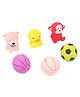 Ratnas Animal Shaped Bath Toy (Color & Design May Vary)