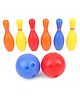 Little Fingers Small Bowling Set 12 Pieces - Multi Colour