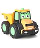 JCB Big Wheeler Doug Free Wheel Dump Truck Toy - Yellow