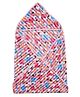 JARS Collections Hooded Supersoft Wearable Wrapper Blanket with Belt  Multicolor