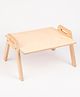 Curious Cub Chowki Floor Table - Light Brown