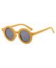 SYGA Kids Goggles Modern Stylish Eyewear Frenzy Round Style - Yellow