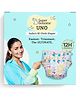 SuperBottoms Reusable & Washable Cloth Diapers Freesize UNO Coloured Skies - White