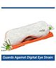 Nature Sure Large Herbal Eye Mask for Digital Eye Strain   - Grey