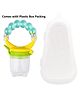 Little Hunk Fruit Pacifier Food Nibbler with Rattle Handle - Multicolour