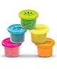 Baybee Air Dry Moulding Clay Dough for Kids Arts and Craft with 5 Shapes & Colors - Multicolor