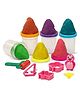 Baybee Air Dry Moulding Clay Dough for Kids Arts and Craft with 9 Shapes 6 Colors & Roller - Multicolor